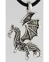 Celtic Dragon Amulet Pendant New - £15.69 GBP