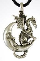 Midnight Dragon Amulet Pendant New - £15.59 GBP
