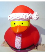 Rubber Duckie Santa Claus Bath Duck Toy Christmas Ducky Floats - £4.63 GBP