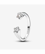 925 Sterling silver Shooting Stars Open Ring  193582C01 - $25.93 CAD