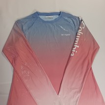 Columbia PFG Long Sleeve T-Shirt Men's Blue & Red Size X-Small FL0079 image 12