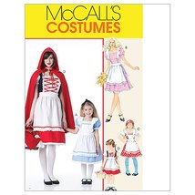 McCall&#39;s M6187 Girl&#39;s Fairy Tale Princess Halloween Costume Sewing Patte... - $18.76+