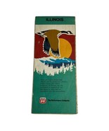 Vintage Route 66 Illinois Brochure Canadian Goose Map Phillips 66 Credit... - £11.00 GBP