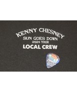 Kenny Chesney Sun Goes Down 2024 Tour Local Crew XL T-Shirt with Guitar ... - $98.99