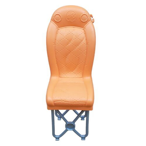 Barbie Glam RV Motor Home Camper Mattel  2008 Replacement Seat 1 Orange Chair - $9.74