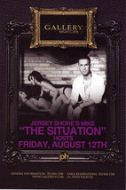 Jersey Shore&#39;s Mike &quot;The Situation&quot; @ Gallery Nightclub Las Vegas Promo Card - £1.53 GBP