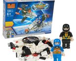 Space Explorer Interlocking Block Space Ship and Figures Play Set 120 Piece - $6.95