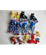 PVC Generic Sonic The Hedgehog Figures Werehog Metal Sonic Lot Of 14 - $59.14 CAD