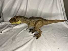 Jurassic World Tyrannosaurus Rex Dino Escape Stomp Action Figure Toy 21&quot; Works - £14.24 GBP