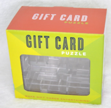 New Box Maze Puzzle Gift Card Money Holder Challenging Game Birthday Solve Open - £16.02 GBP