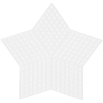 Darice 33069 10-Piece Star Shape Plastic Canvas, 3-1/4-Inch, Clear - £20.44 GBP