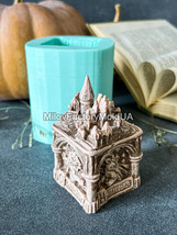 Hogwarts castle slithering silicone mold Harry Potter silicone mold - $35.07