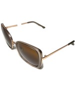 NWT $98 JOE’S JOES Brown Rose Gold Rectangle Sunglasses JJ 6007 54 + Case - $35.99