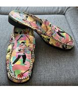 Vintage Sesto Meucci Italy Leather Women’s 7.5 Elvis Rockabilly Music Ar... - $1,808.82 MXN