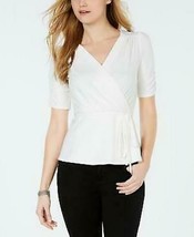 John Paul Richard Petite Ruched Belted Top, Size PM - £13.69 GBP
