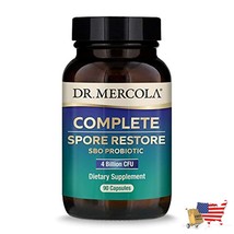 Dr. Mecola Complete Spore Restore Dietary Supplement, 90 Servings (90 Capsules), - £114.86 GBP