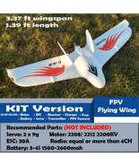 RC Airplane KIT FPV Flying Wing 3.37ft Wingspan Delta Wings Aircraft DIY... - $59.99