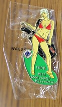 MISS DOOR COUNTRY WISCONSIN 2008 Golf Girl Lapel Pin - Lions Club - Red ... - £11.95 GBP