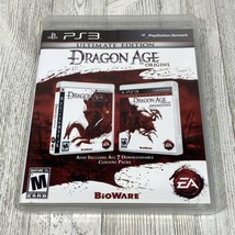 Sony PS3 PlayStation 3 Video Game Dragon Age Origins Complete With Manual  - $19.39