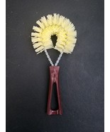 Vintage Excellent Condition Fuller Vegetable Brush Brown Handle 6.25&quot; Long - $12.92 CAD