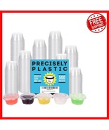 Clear 500-Count 2oz Disposable Portion Cups with Airtight Lids - Versati... - $935.95 MXN