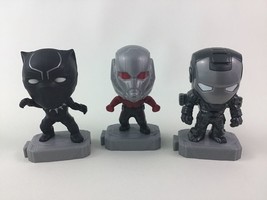 Marvel Avengers Endgame Black Panther War Machine Ant Man 3pc Lot McDonalds Toy - $13.42