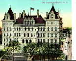 Stato Capitol Costruzione Albany New York Ny Unp Non Usato DB Cartolina E7 - $7.13