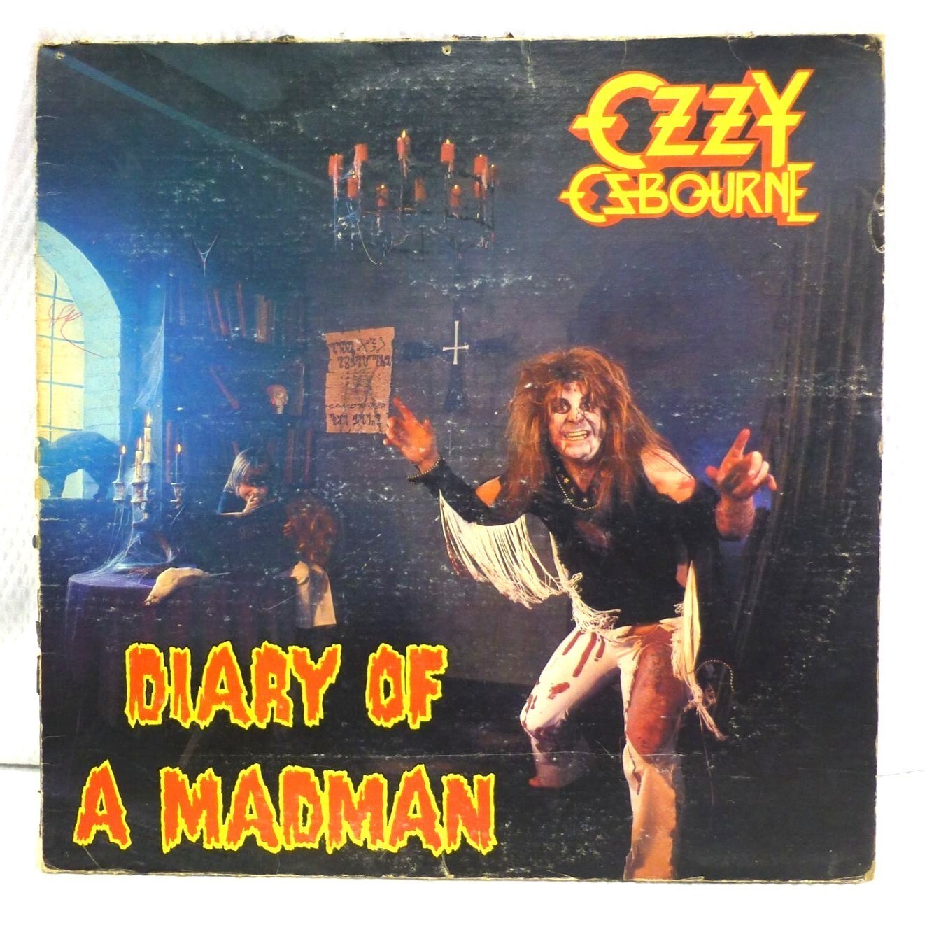 Ozzy Osbourne &quot;Diary Of A Madman&quot; Vinyl Record 1981 Jet Records Rock LP ... - $14.79