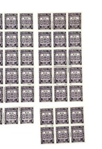 French India 1c Timbre Taxe Stamp Lot Mint Blocks Sheets Colonies image 5