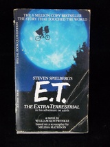 E.T. The Extra-Terrestrial William Kotzwinkle 1988 Book Club Edition Pap... - $5.00