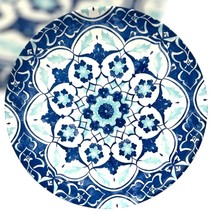Isabel By BIA Cordon Bleu Dinner Plate - Mandala Hand Glazed - Collectible - $40.80