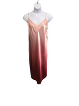 INC International Concepts Womens XXL Satin Ombré Nightgown Rhododendron  - $17.81