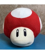 Super Mario Super Red Toad Head 8.5” Hanging Plush Toy Nintendo - £6.05 GBP