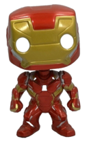 Funko Pop! Marvel Captain America Civil War Ironman #126 Loose No Box Vaulted - £7.72 GBP