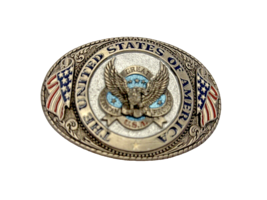 Belt Buckle 1986 United States Of America Great American Products #1823 ... - $23.24