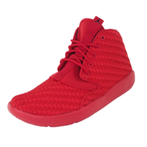 Nike Air Eclipse Chukka Woven BG 881461 601 Boys Shoes Red Basketball Size 5 Y - £74.31 GBP