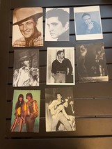Vintage Movie Star Postcards 8, Elvis, Eastwood, Cooper, Cher - £10.90 GBP