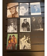 Vintage Movie Star Postcards 8, Elvis, Eastwood, Cooper, Cher - £10.89 GBP