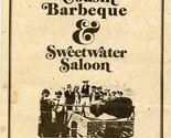 Country Cousin Barbeque &amp; Sweetwater Saloon Menus Spokane Washington  - £17.40 GBP