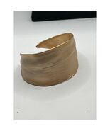 Michael Michaud Cordyline Cuff Bracelet - Gold Plated - $123.75