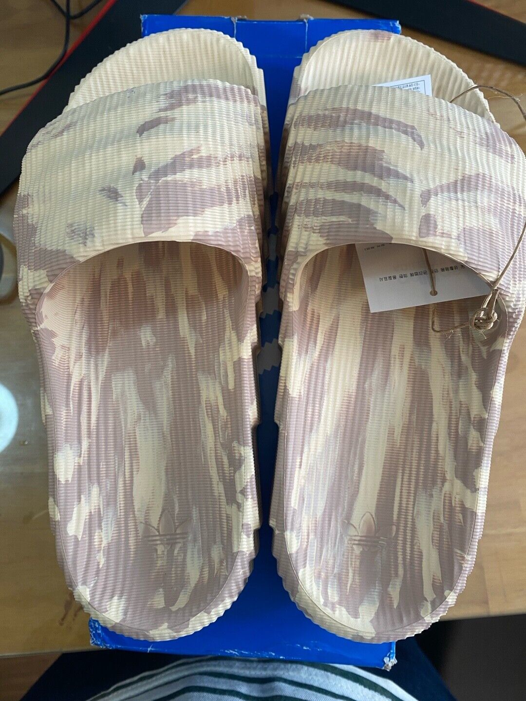 adidas Adilette 22 Slide Unisex Casual Slipper Shoes [US:7/255] NWT HP6516 - $54.81