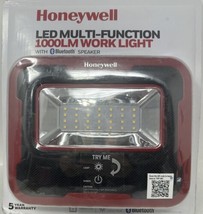 Honeywell LED1000 Lumen Multi-Function Bluetooth speaker work light rech... - £42.99 GBP