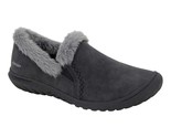 JSport Willa Ladies Size 6.5, Slip on Faux Fur All Terra Shoes, Black - £21.38 GBP