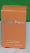 Clinique Happy Perfume Travel Size Spray 0.14fl.oz/4ml, Brand New Boxed - $11.88