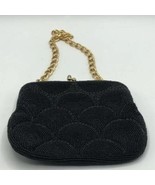 Vintage 60s Walborg Beaded Purse Made In Belgium Evening Bag - $29.33 CAD