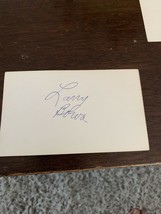 Larry Bowa signed autograph auto 3x5 index card Baseball Player - $4.99