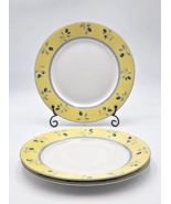 Royal Doulton Blueberry Set Of 3 Dinner Plates 10.25 Dishwasher &amp; Microw... - $426.25 MXN