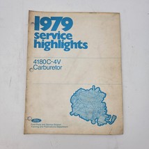 1979 Ford Service Highlights 4180C-4V Carburetor - £4.94 GBP