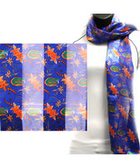 Florida Gators Officialy Licensed Ncaa Floral Scarf - £11.97 GBP