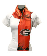 Georgia Bulldogs Officialy Licensed Ncaa Musical Scarf - £11.74 GBP